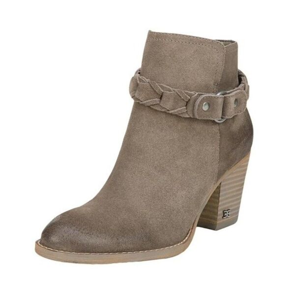Sam Edelman Women's Minetta Suede Block Heel Ankle Boot - 11M - Picture 1 of 11
